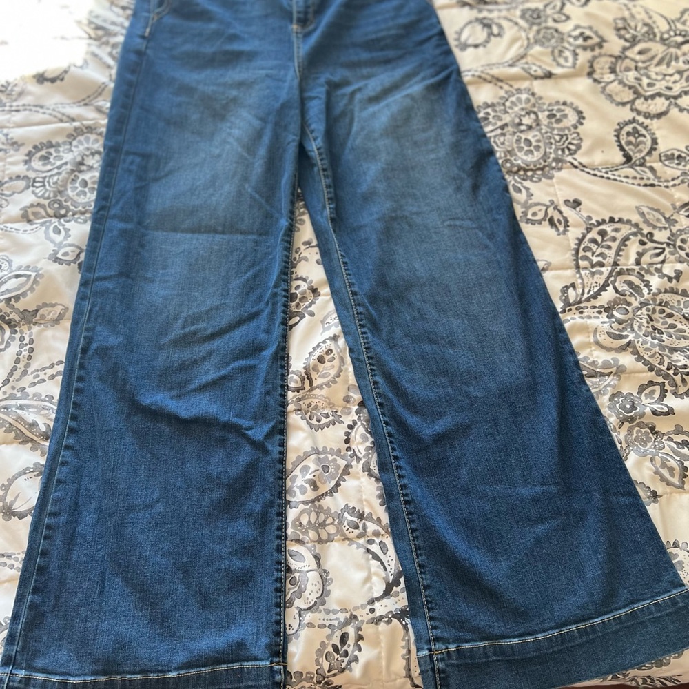 Sneak Peek Dark Blue Flare Jeans